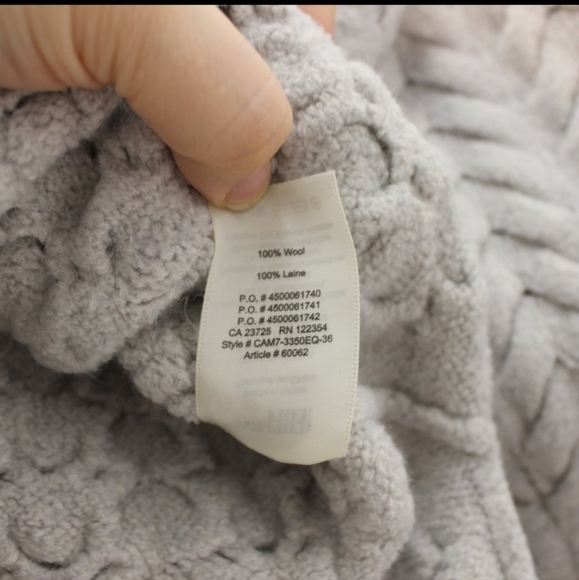 WILFRED Aritzia Woven 100% Wool Turtleneck Sweater - Picture 7 of 7